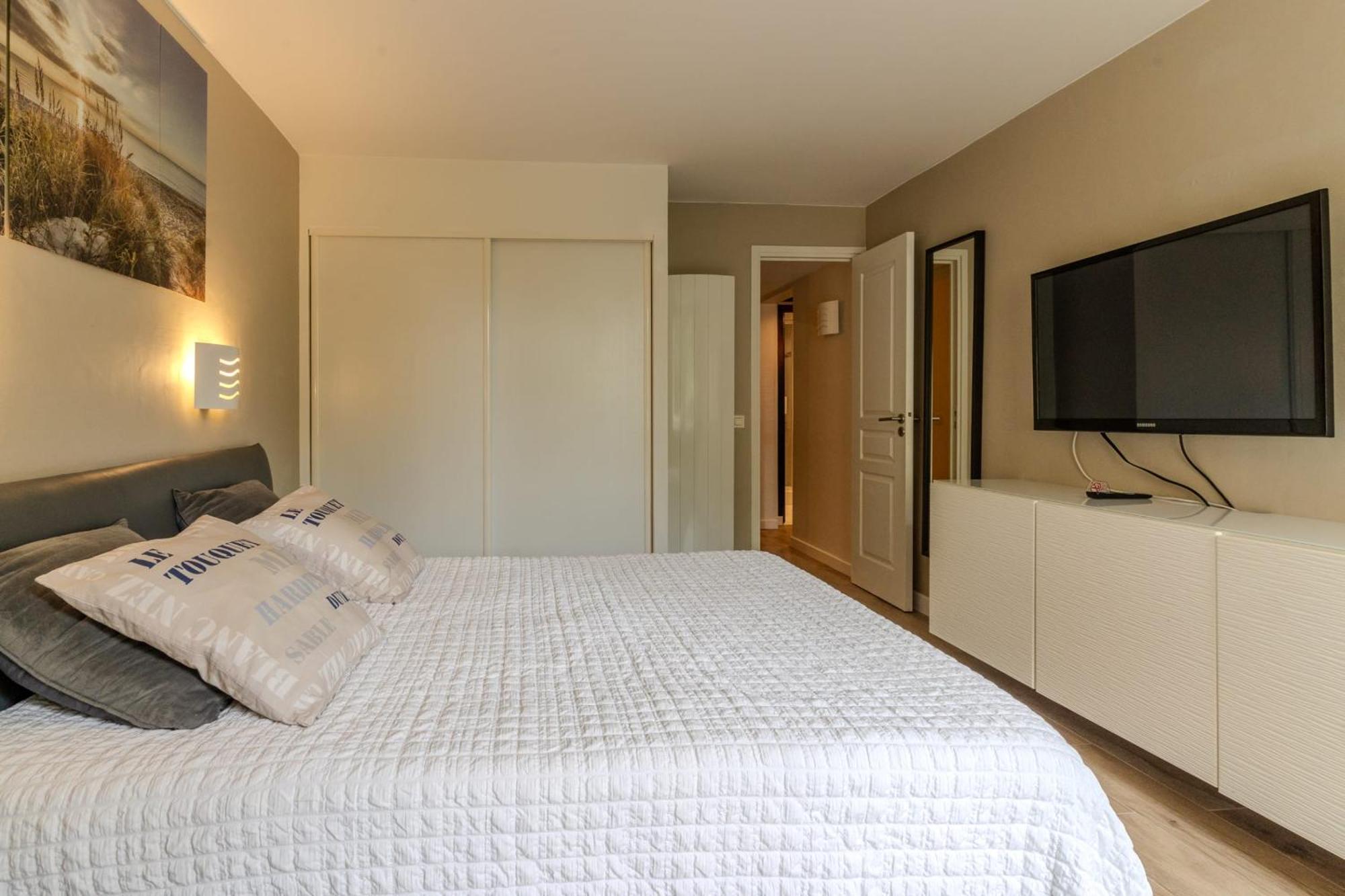 Very Nice Flat For 5 With Swimming Pool Tennis Court And Free Park Le Touquet Экстерьер фото